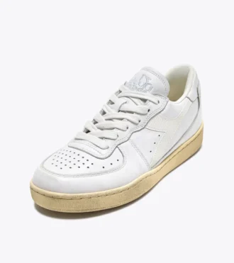 Mi Basket Low Used Heritage baskets en cuir
