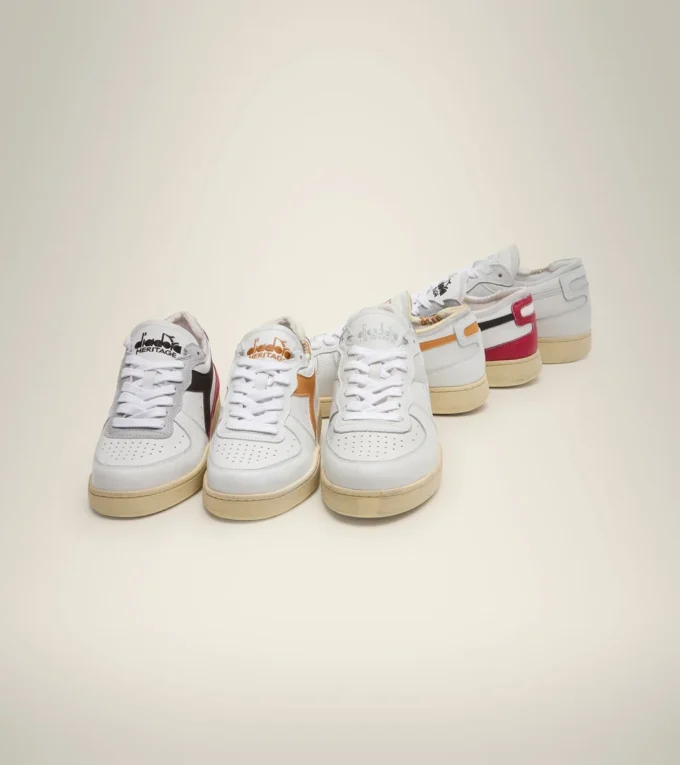 Mi Basket Row Cut Heritage shoe – Unisexe