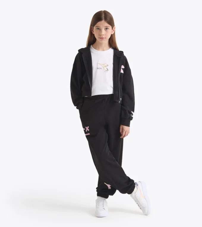 Pantalon de jogging Pink Smile – Confort et ajustement – Fille