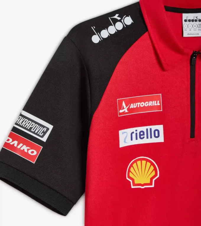 Polo Ducati Replica Mgp24 Polo Ducati 2024 MotoGP sportif Polo Ducati Replica Mgp24 Polo Ducati 2024 MotoGP sportif