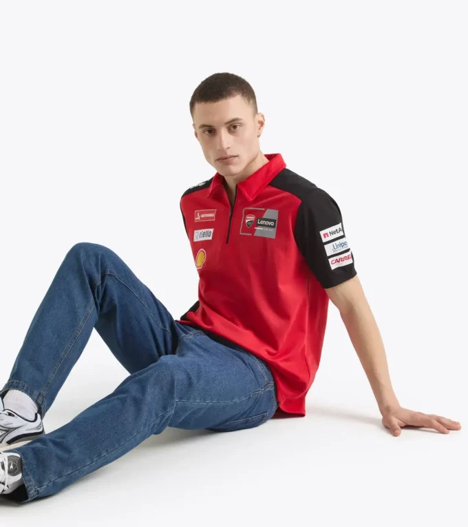 Polo Ducati Replica Mgp25 Polo sportif Ducati 2025 MotoGP Polo Ducati Replica Mgp25 Polo sportif Ducati 2025 MotoGP