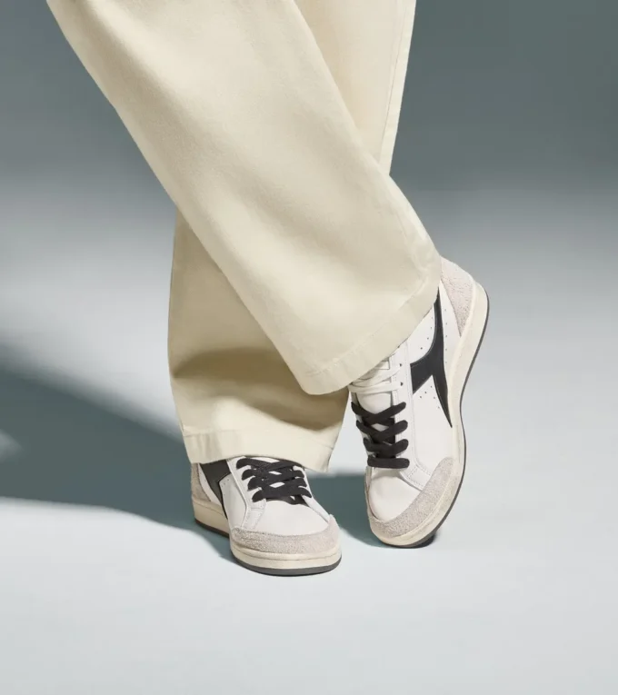 Prestige High Baskets Heritage usées en cuir