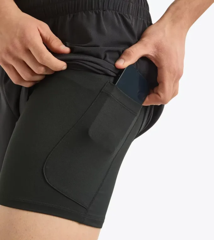 Short 2 en 1 5 » Run Crew Short de course 2 en 1 – Entraînement