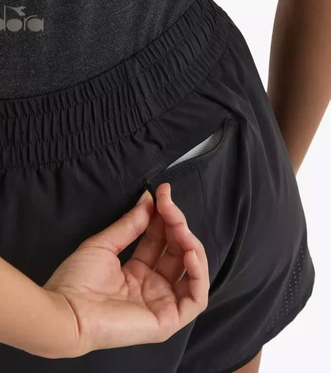 Short L. 2 en 1 5 Run Crew Short de course 2 en 1 – Entraînement