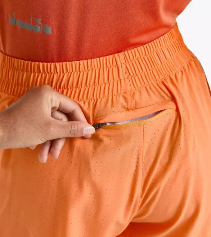 Short L. 2 en 1 5 Run Crew Short de course 2 en 1 – Entraînement