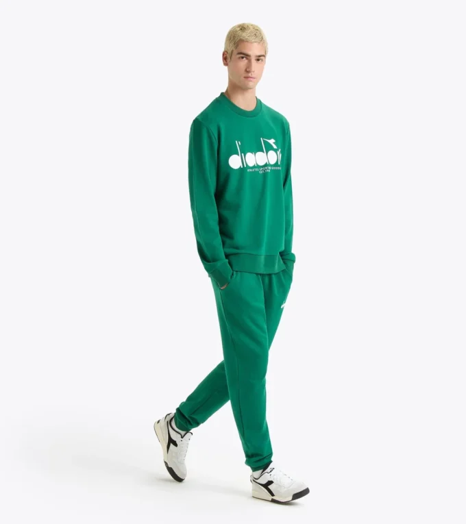 Sweat-shirt Crew Logo Sweat à col rond en coton