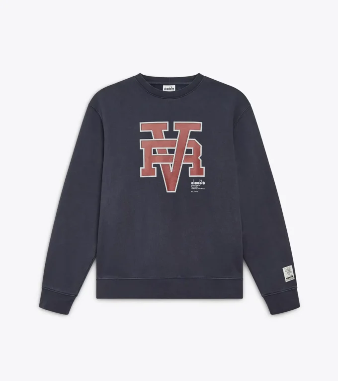Sweat-shirt Crew Run Valley Sweat-shirt à col rond inspiré du style universitaire – Run Valley
