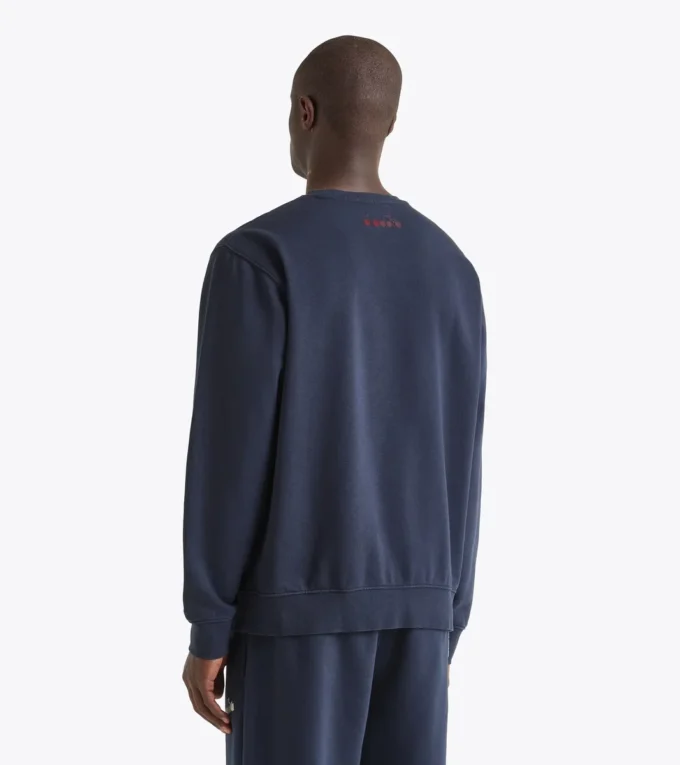 Sweat-shirt Crew Run Valley Sweat-shirt à col rond inspiré du style universitaire – Run Valley