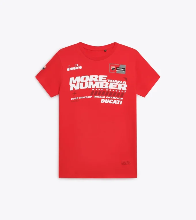 T-shirt Ducati Campione Mgp25 T-shirt commémoratif | Diadora X Ducati Corse
