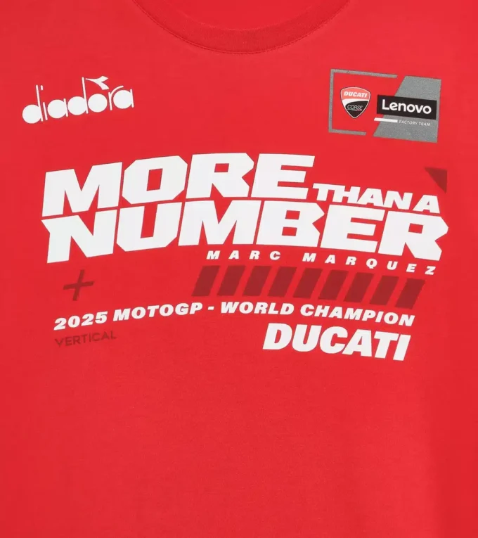 T-shirt Ducati Campione Mgp25 T-shirt commémoratif | Diadora X Ducati Corse