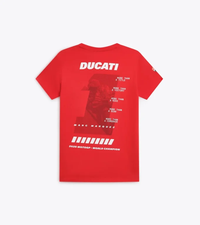 T-shirt Ducati Campione Mgp25 T-shirt commémoratif | Diadora X Ducati Corse