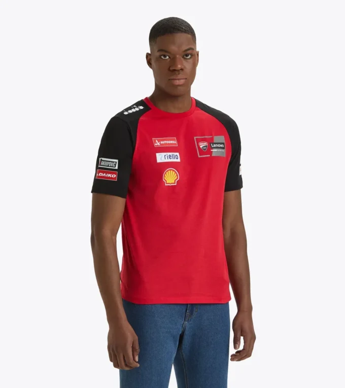 T-shirt Ducati Replica Mgp24 Sportif T-shirt réplique Ducati 2024 MotoGP