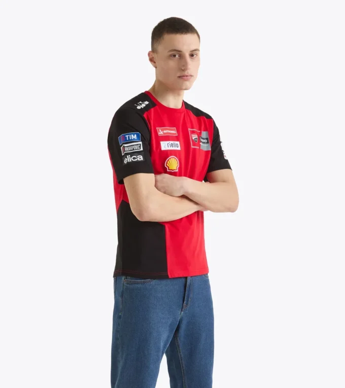 T-shirt Ducati Replica Mgp25 Sportif T-shirt réplique Ducati 2025 MotoGP