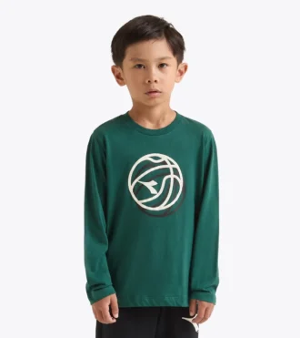 T-shirt Jb. Ls Logo T-shirt à manches longues en coton – Garçon