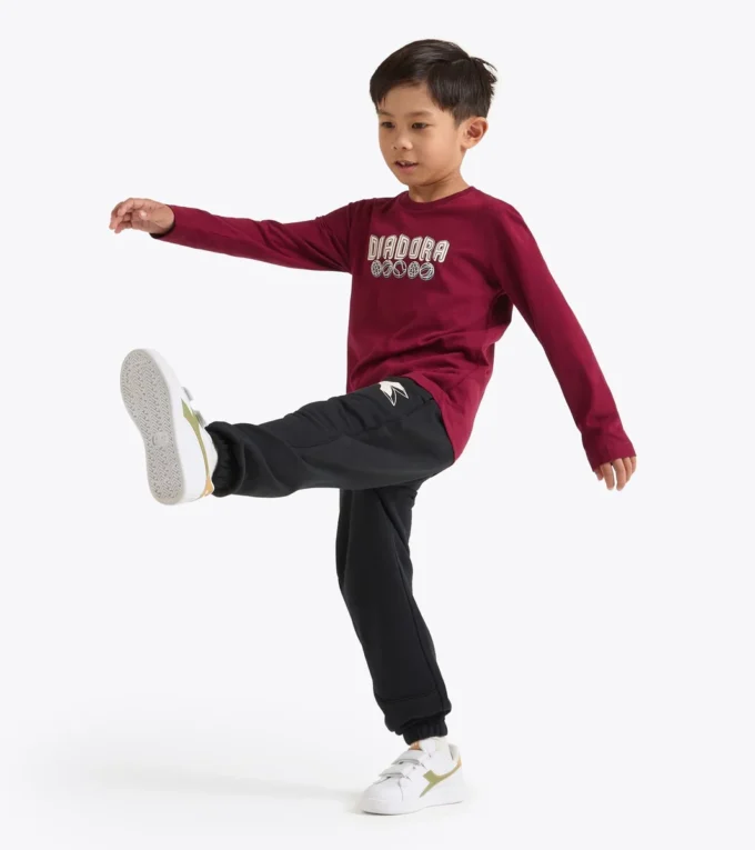 T-shirt Jb. Ls Logo T-shirt à manches longues en coton – Garçon