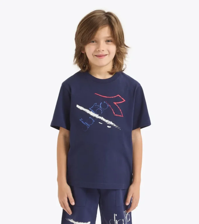 T-shirt Jb. Ss Graffiti Bl en coton – Garçon