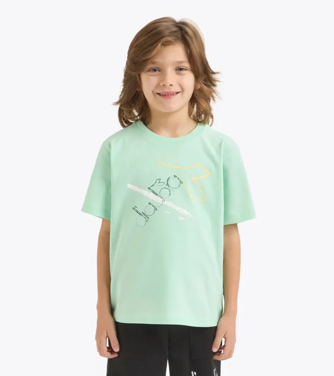 T-shirt Jb. Ss Graffiti Bl en coton – Garçon