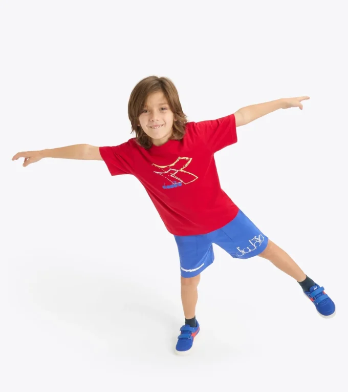 T-shirt Jb. Ss Graffiti Bl en coton – Garçon