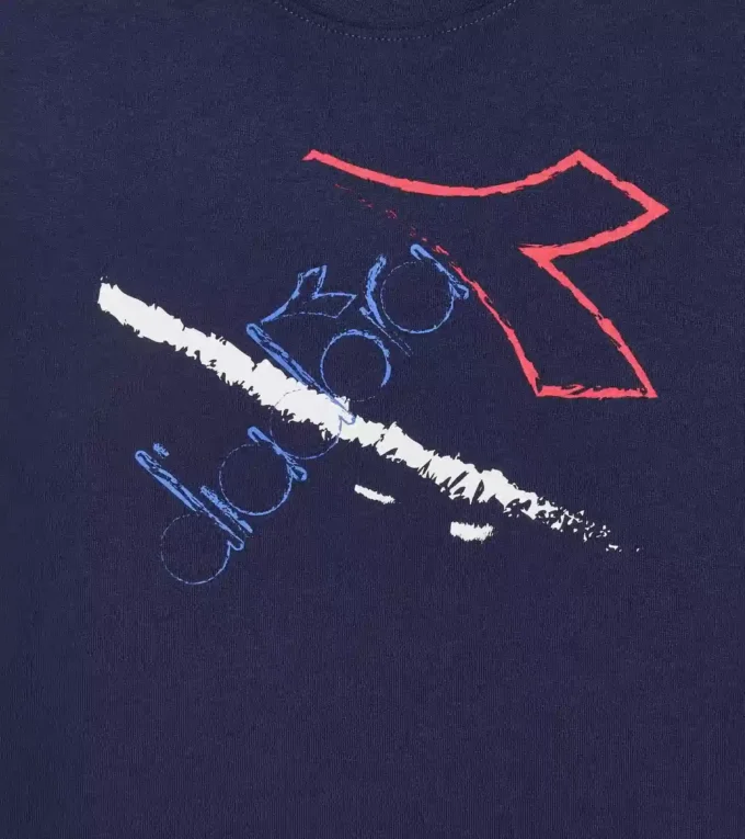 T-shirt Jb. Ss Graffiti Bl en coton – Garçon