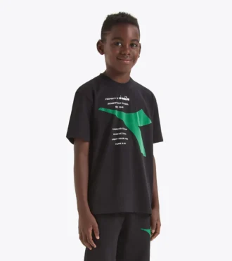 T-shirt Jb. T-Shirt Ss Fregio avec logo contrasté – Garçon