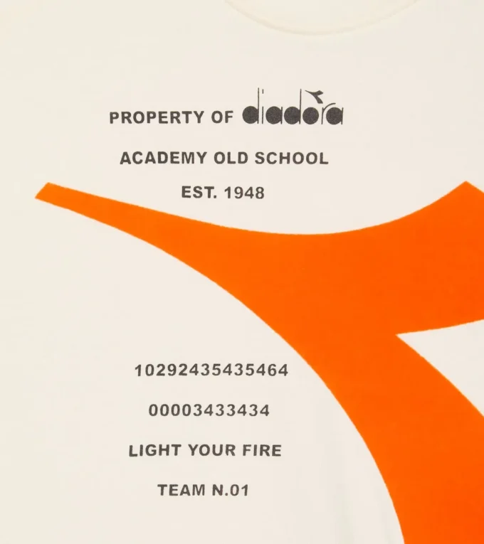 T-shirt Jb. T-Shirt Ss Fregio avec logo contrasté – Garçon