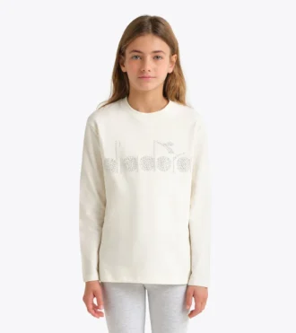 T-shirt Jg. Ls Rhinestone T-shirt à manches longues – Filles