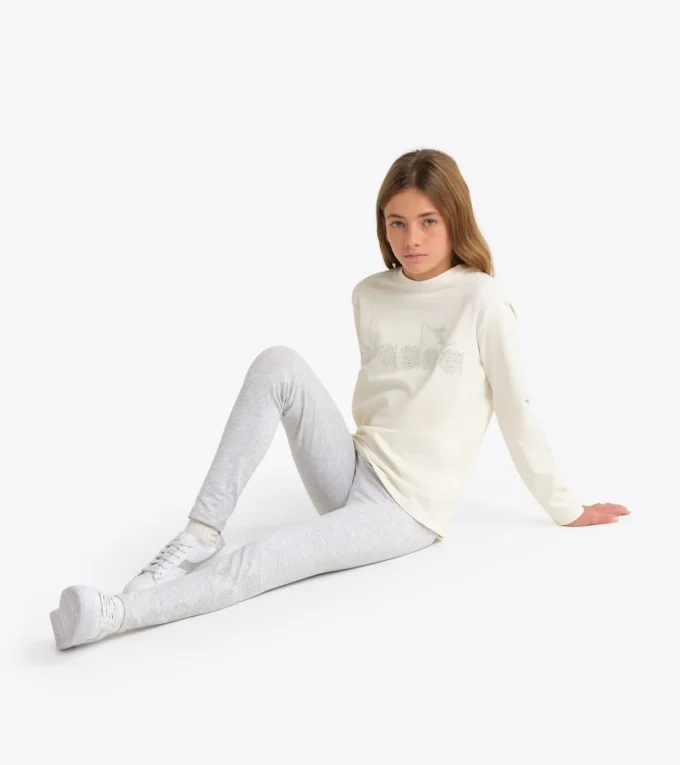 T-shirt Jg. Ls Rhinestone T-shirt à manches longues – Filles