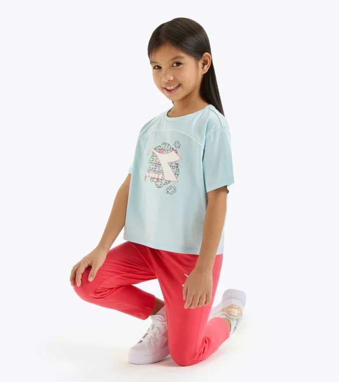 T-shirt Jg. T-shirt Ss Puzzles – Fille