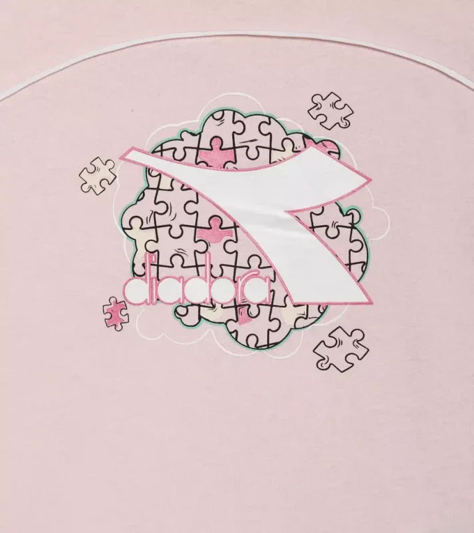 T-shirt Jg. T-shirt Ss Puzzles – Fille