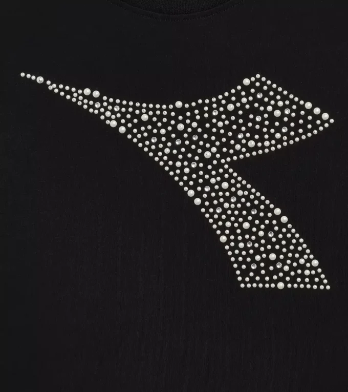 T-shirt Jg. T-Shirt Ss Rhinestone Td Sports – Fille