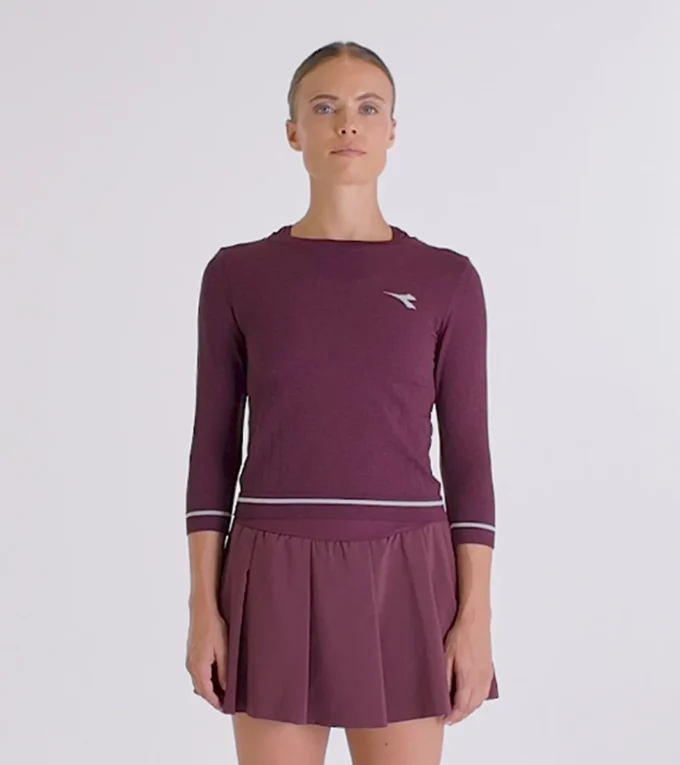 T-shirt L. 3/4 Icon Stratouno T-shirt technique thermorégulateur à manches 3/4 – Tennis