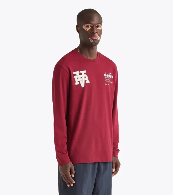 T-shirt Ls Run Valley T-shirt inspiré du style universitaire – Run Valley