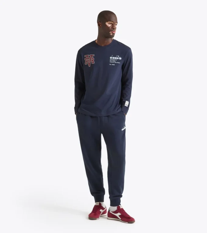 T-shirt Ls Run Valley T-shirt inspiré du style universitaire – Run Valley