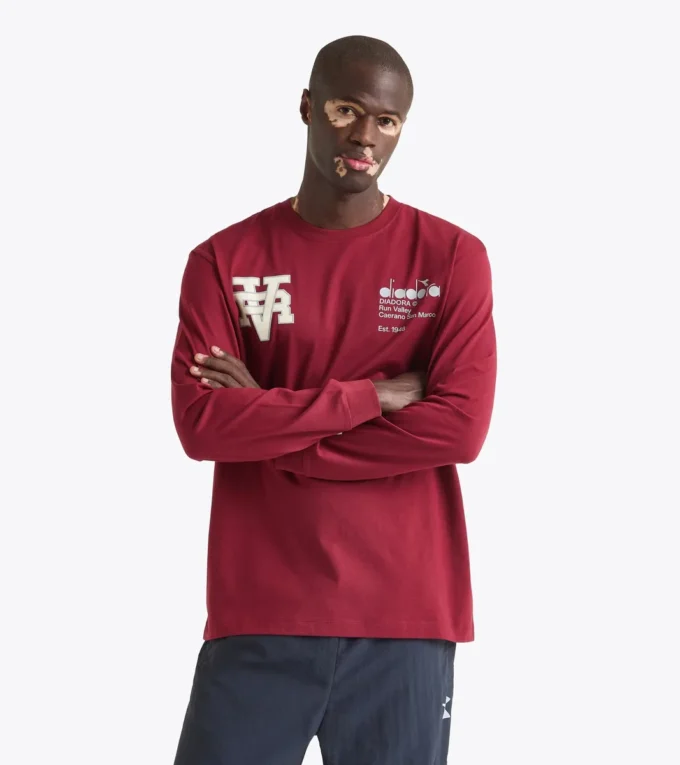 T-shirt Ls Run Valley T-shirt inspiré du style universitaire – Run Valley