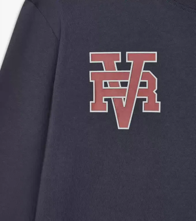 T-shirt Ls Run Valley T-shirt inspiré du style universitaire – Run Valley