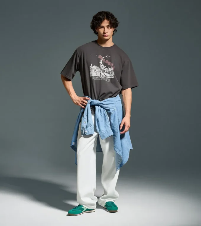 T-shirt Ss Legacy I T-shirt Legacy avec imprimé d&rsquo;archive OG – Fabriqué en Italie