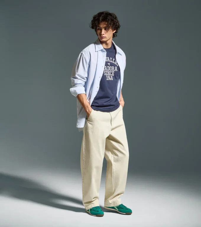 T-shirt Ss Run Valley T-shirt inspiré du style universitaire – Run Valley