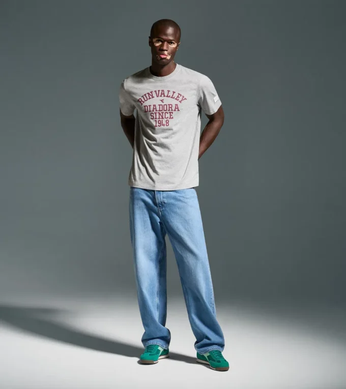 T-shirt Ss Run Valley T-shirt inspiré du style universitaire – Run Valley