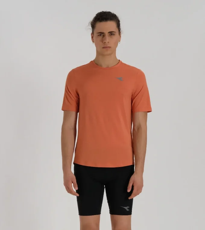 T-shirt Ss Tech Run Crew T-shirt de course haute performance