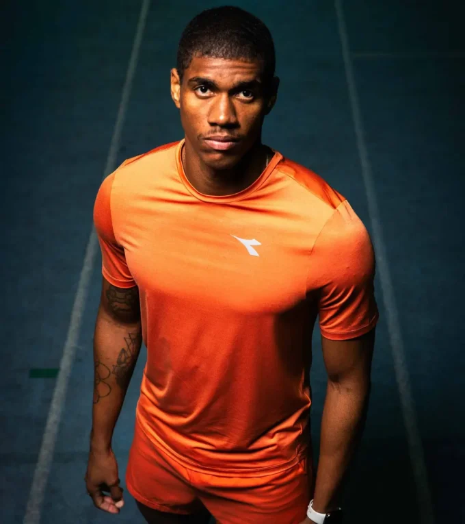 T-shirt Ss Tech Run Crew T-shirt de course haute performance