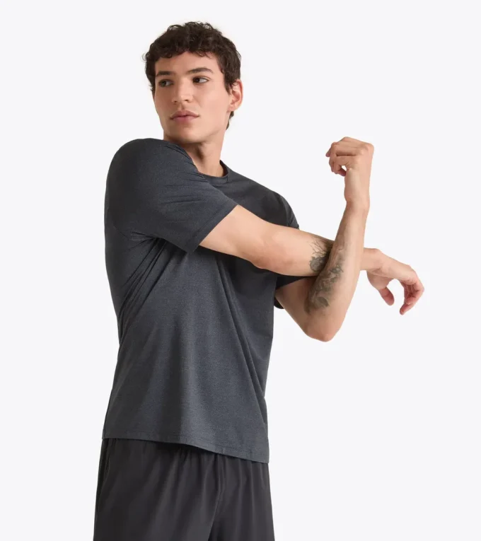 T-shirt Ss Tech Run Crew T-shirt de course haute performance