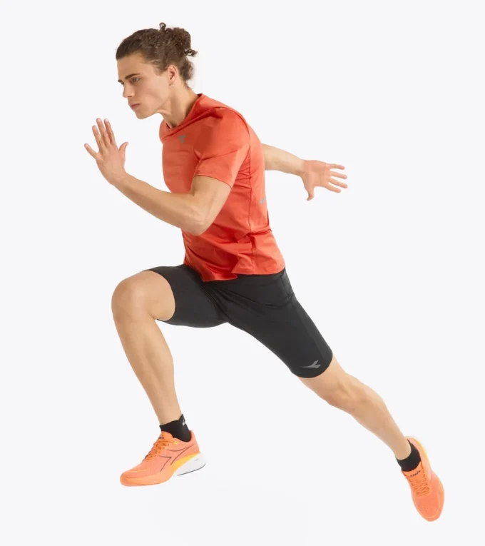 T-shirt Ss Tech Run Crew T-shirt de course haute performance