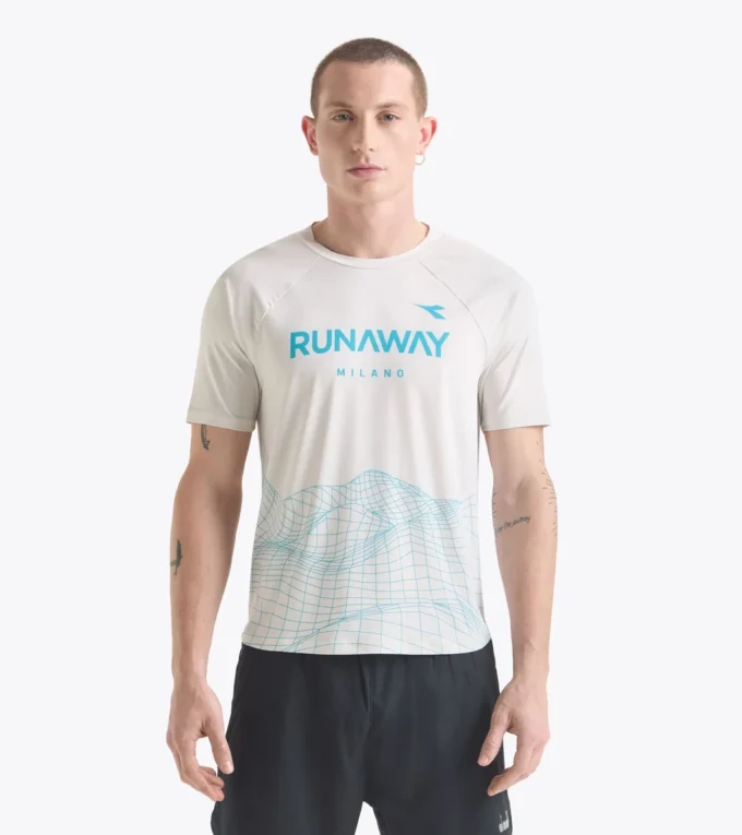T-shirt Super Light Ss Runaway T-shirt de course Runaway – Tissu léger
