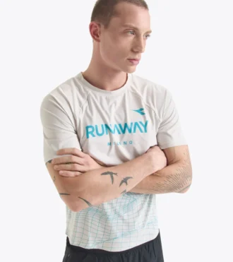 T-shirt Super Light Ss Runaway T-shirt de course Runaway – Tissu léger