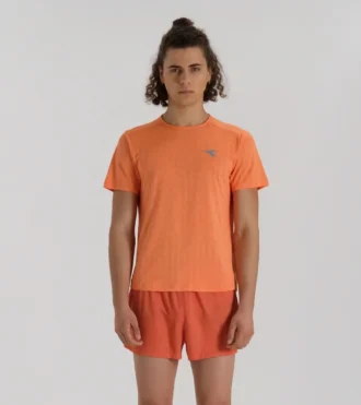 T-shirt Super Light Ss T-shirt de course à pied – Tissu léger Coolcore