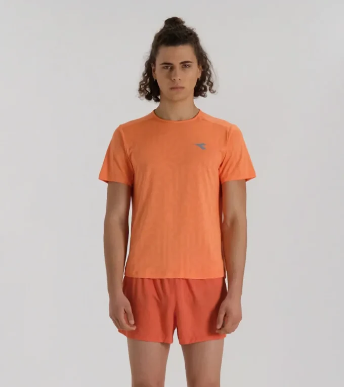 T-shirt Super Light Ss T-shirt de course à pied – Tissu léger Coolcore