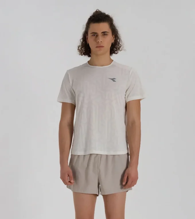 T-shirt Super Light Ss T-shirt de course à pied – Tissu léger Coolcore